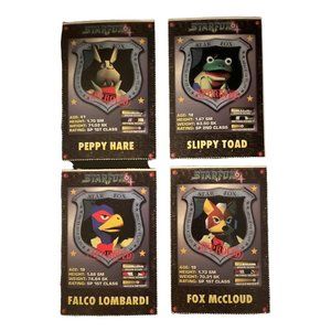 Vtg '97 Nintendo Power StarFox 64 Lombardi McCloud Toad Hare Lot of 4